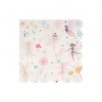 Fairy Print Large Paper Napkins By Meri Meri